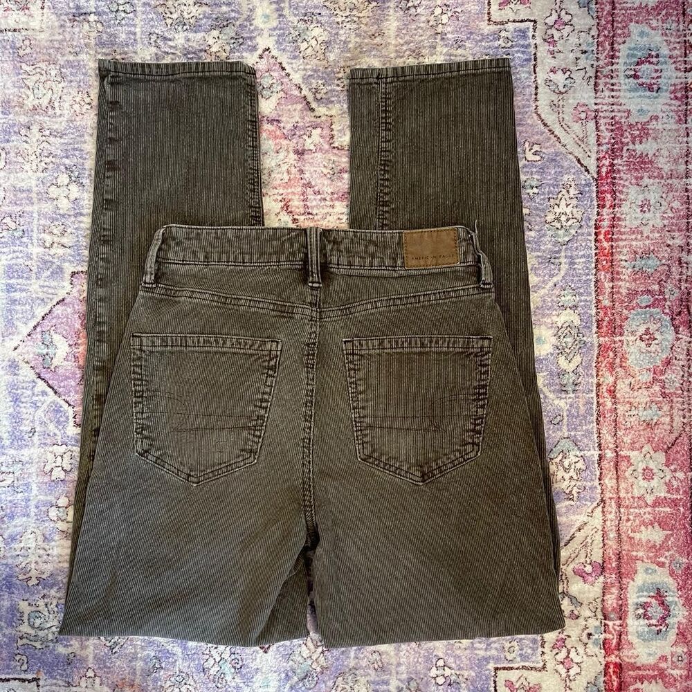 American-eagle-outfitters Women's Brown and Green Jeans